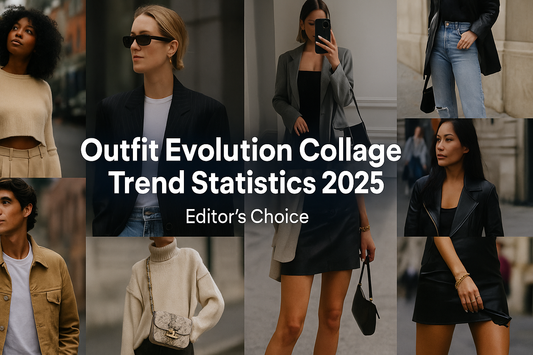 Outfit Evolution Collage Trend Statistics