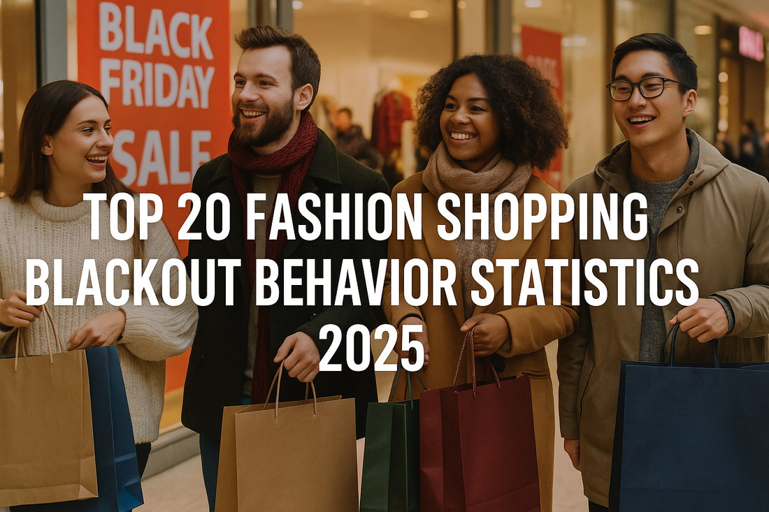 Fashion Shopping Blackout Behavior Statistics