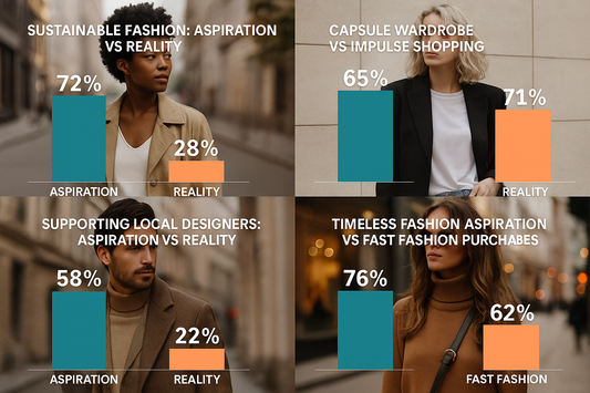 Fashion lifestyle aspiration gap statistics