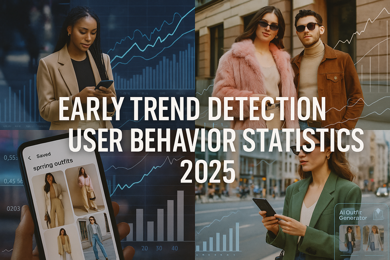Early trend detection user behavior statistics