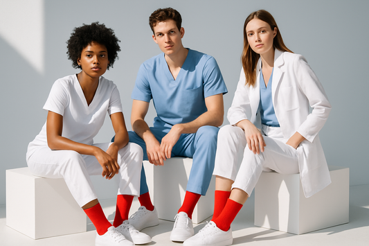 Best Red socks for nurses 2025