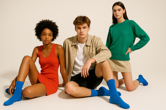 Best Blue socks (solid color) for teens 2025