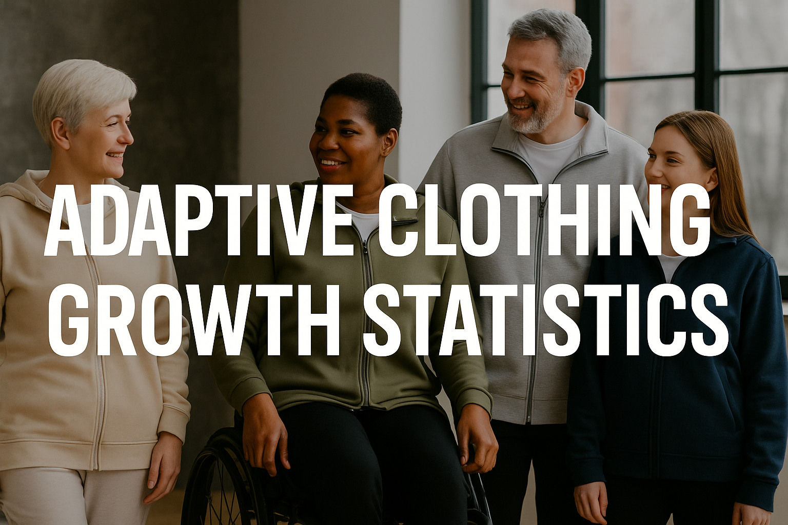 Adaptive Clothing Growth Statistics