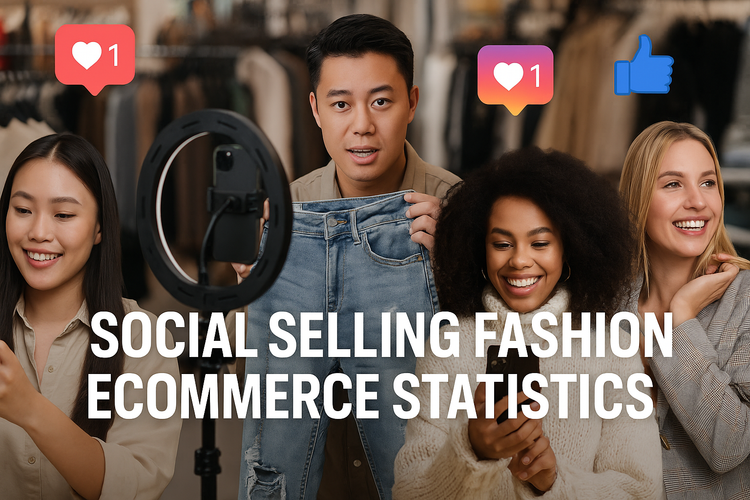 Social Selling Fashion Ecommerce Statistics