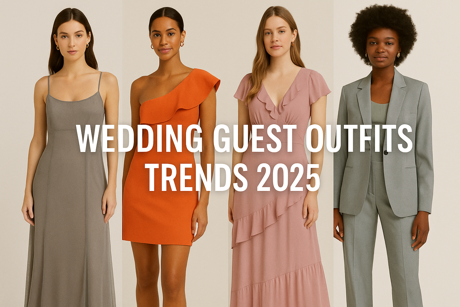 wedding guest outfits trends 2025