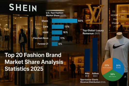 Fashion Brand Market Share Analysis Statistics 