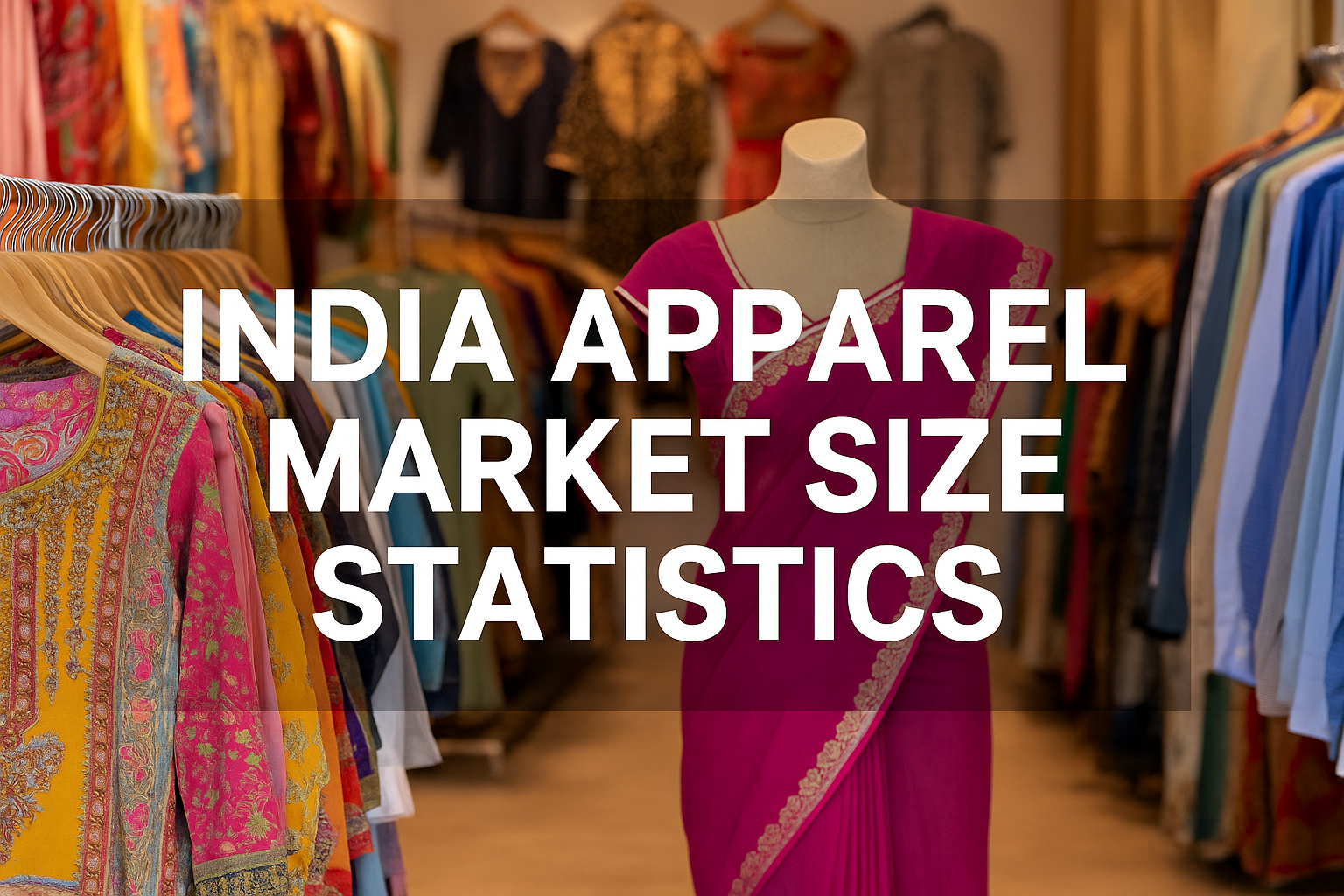 INDIA APPAREL MARKET SIZE STATISTICS