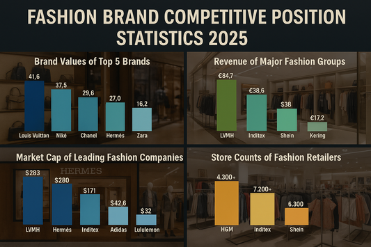 Fashion Brand Competitive Positioning Statistics