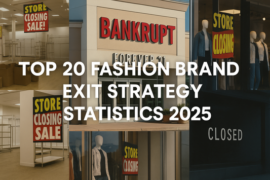 fashion brand exit strategy statistics