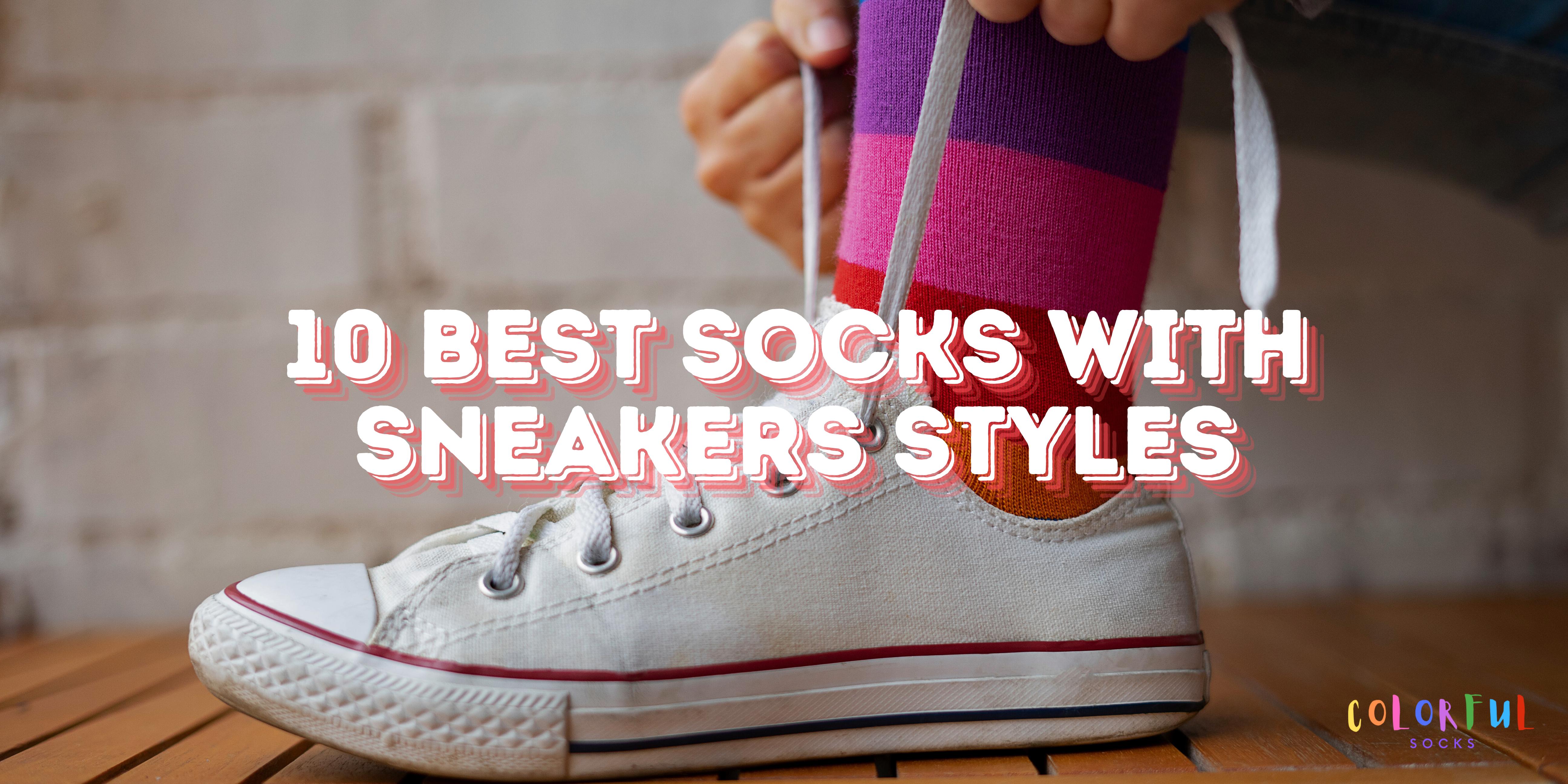 10 BEST SOCKS WITH SNEAKERS STYLES – best colorful socks