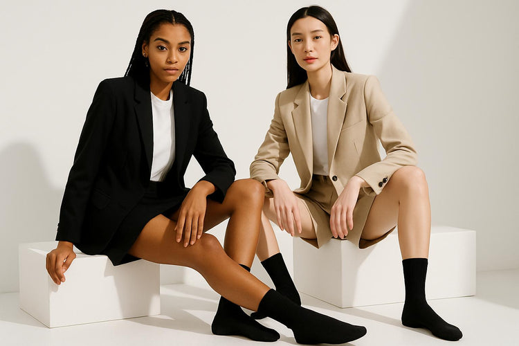 Best Black Socks (solid color) for women 2025