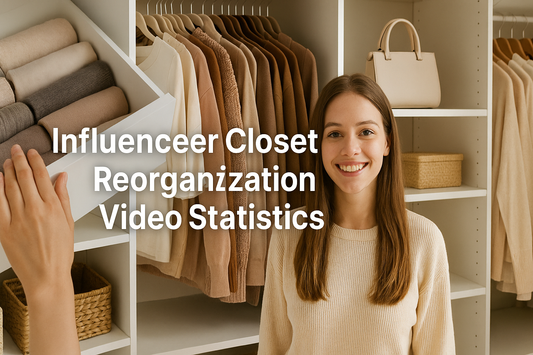 Influencer Closet Reorganization Video Statistics