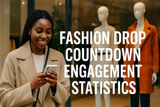 Fashion Drop Countdown Engagement Statistics