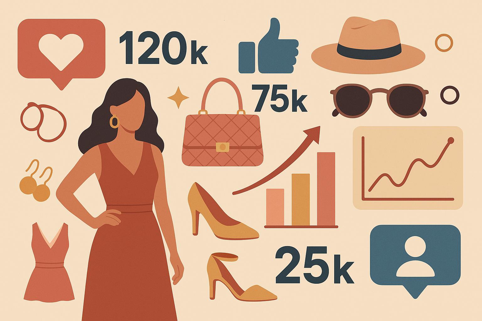 Fashion Brand Social Media Statistics