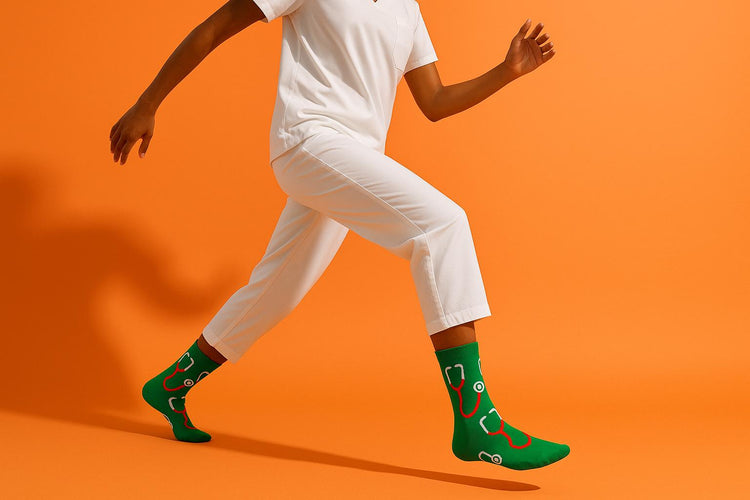 Best Green socks (solid color) for nurses 2025