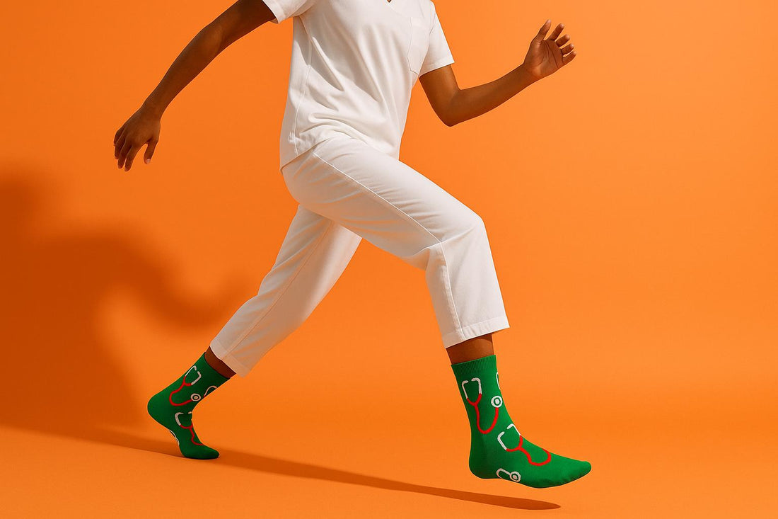 Best Green socks (solid color) for nurses 2025