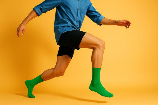 Best Green socks (solid color) stylish 2025