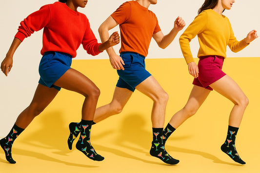 Best Martini print black socks for women 2025