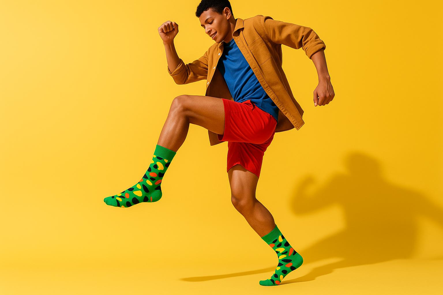 Best Matcha print green socks for men 2025