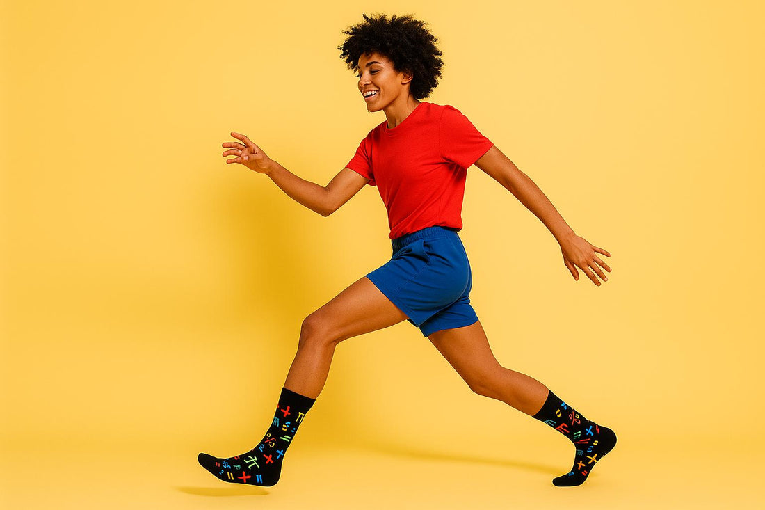 Best Math print black socks for everyday wear 2025