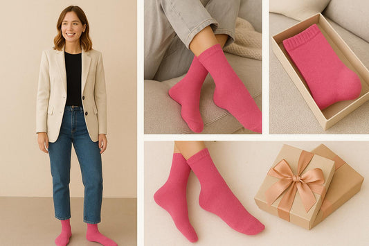 BEST PINK SOCKS (SOLID COLOR) FOR GIFTING 2025
