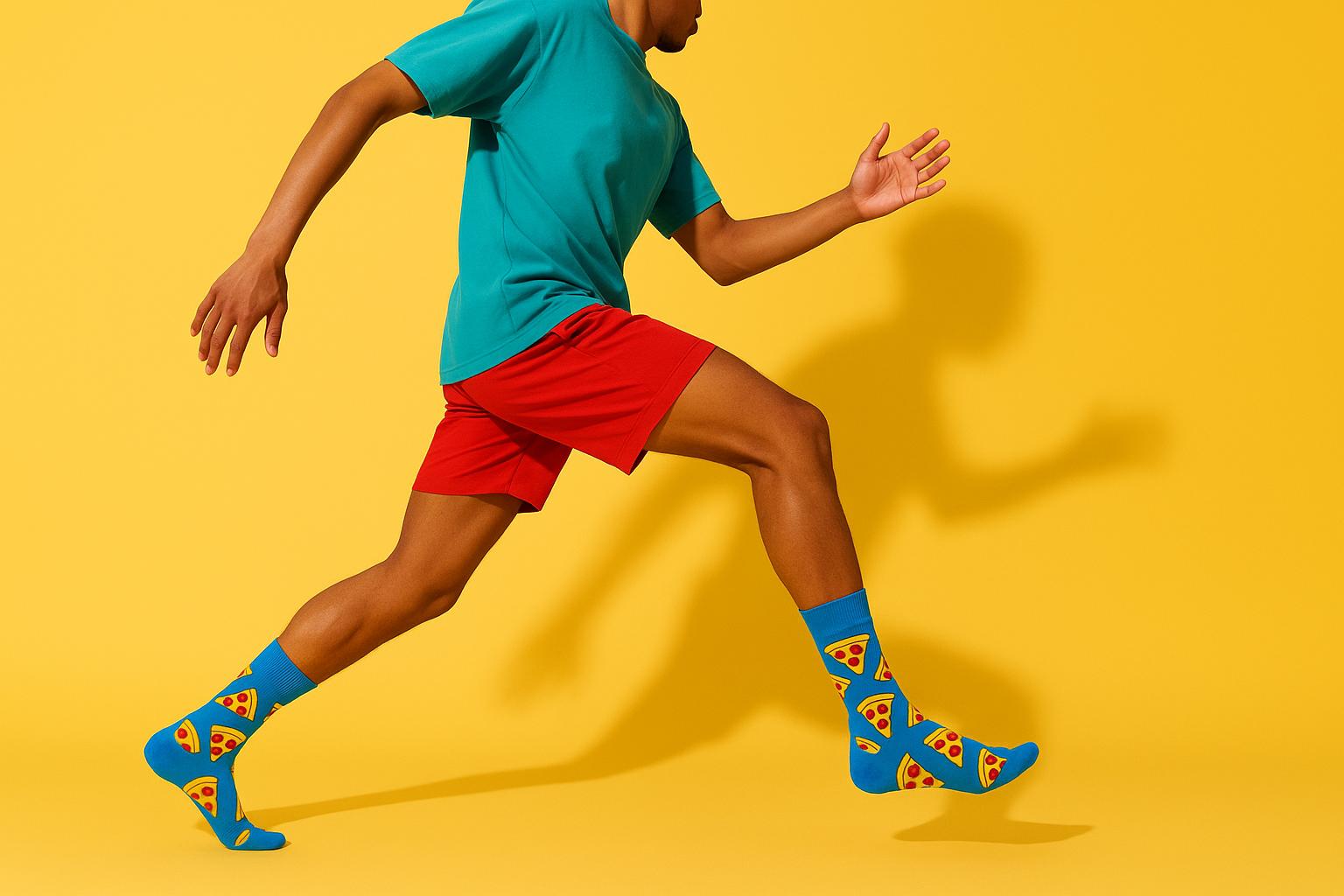 Best Pizza print blue socks for gifting 2025