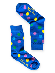 Dot Socks Blue