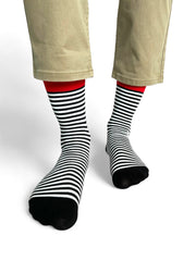 Stripey Star Socks
