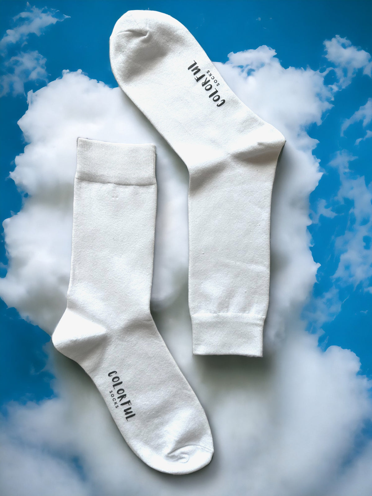 Cloud White Socks